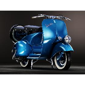 1946 Vespa Faro Basso 3D model